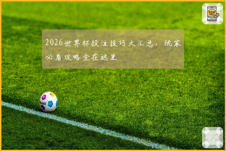 2026世界杯投注技巧大汇总，玩家必看攻略全在这里